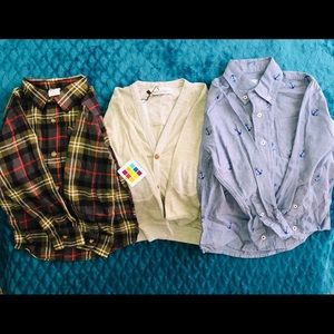 Big Boys button up/dress shirt bundle